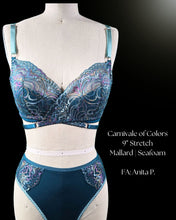 Load image into Gallery viewer, Carnivale of Colors Stretch Lace Bra Kit