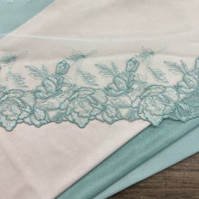 Load image into Gallery viewer, Tulle Lace - Wintermint - 7&quot;