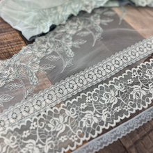 Load image into Gallery viewer, Tulle Lace - Wintermint - 7&quot;