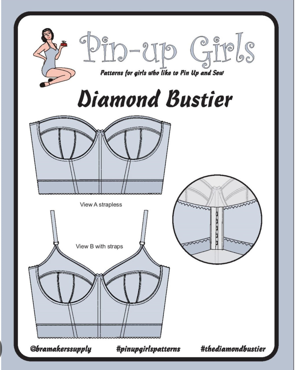 Bra Bee '25 - Diamond Bustier Bra Kit