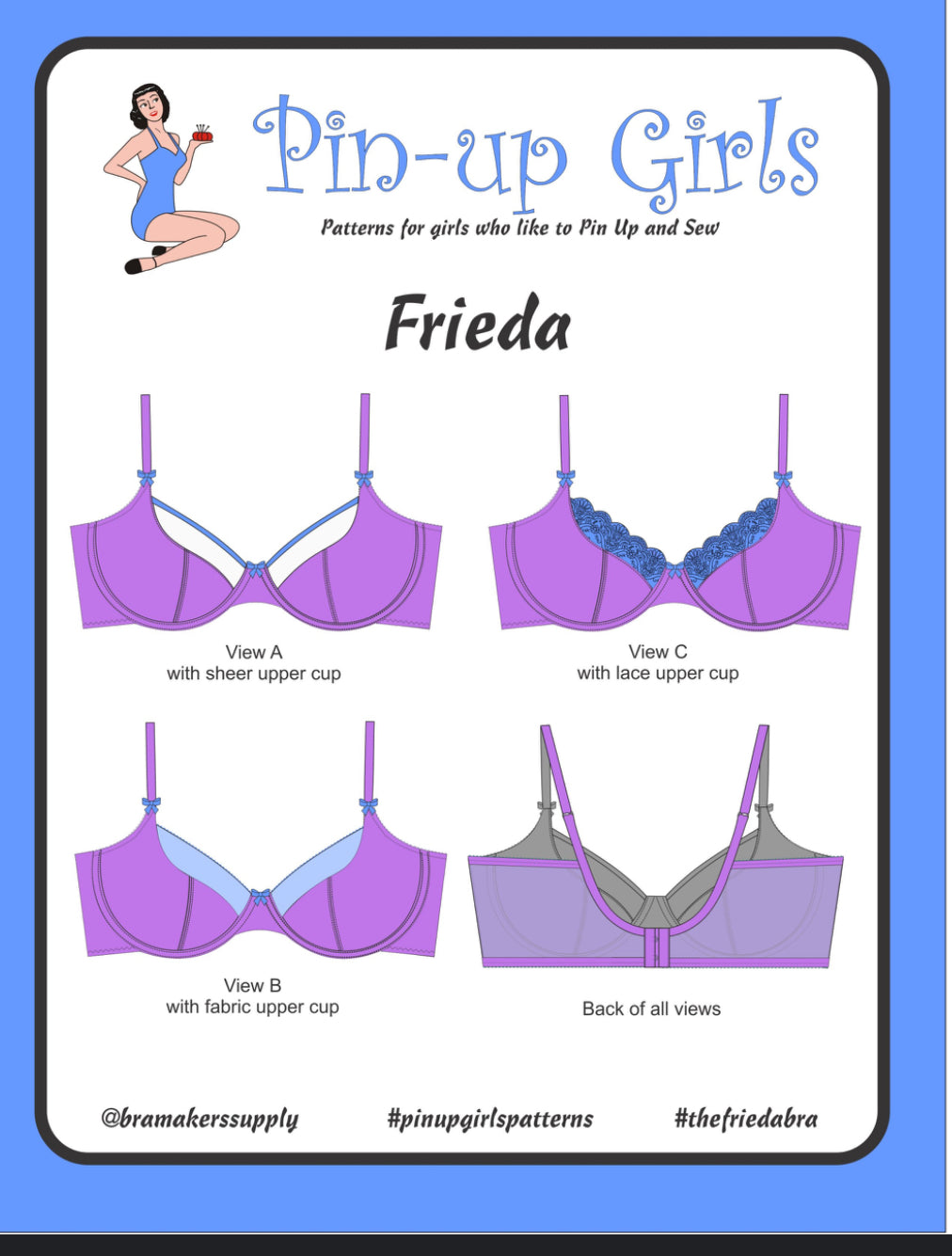 Bra Bee '25 - Frieda Partial-Band Bra Kit