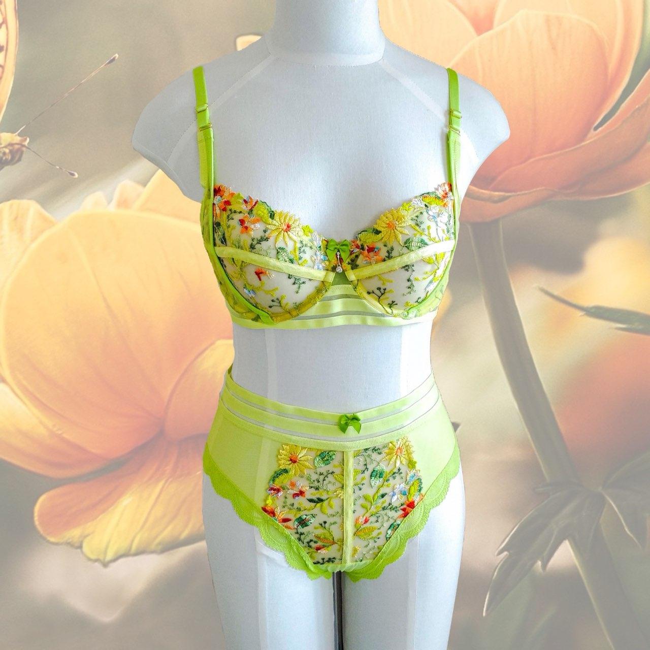 Buy NIBA Blossom Women's Designer Net Bra (Pack of 6) (B, 38) Multicolour  at