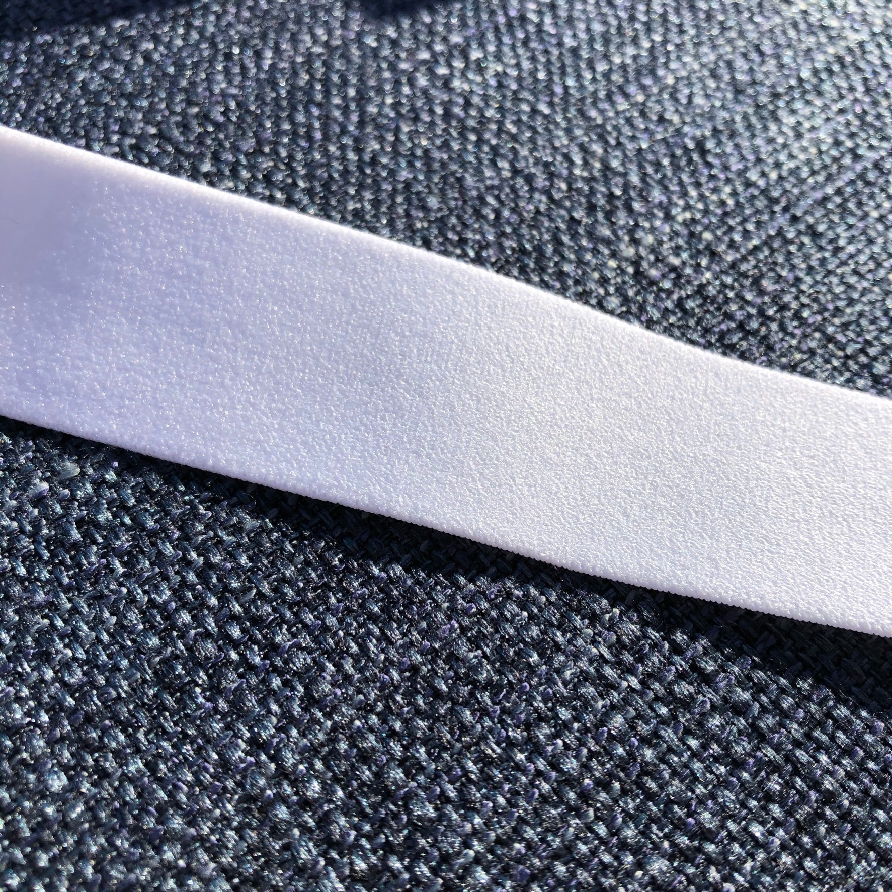 1.5 inch (38mm) White Plush Elastic ,1 1/4 inch(30mm) Soft Elastic Ban