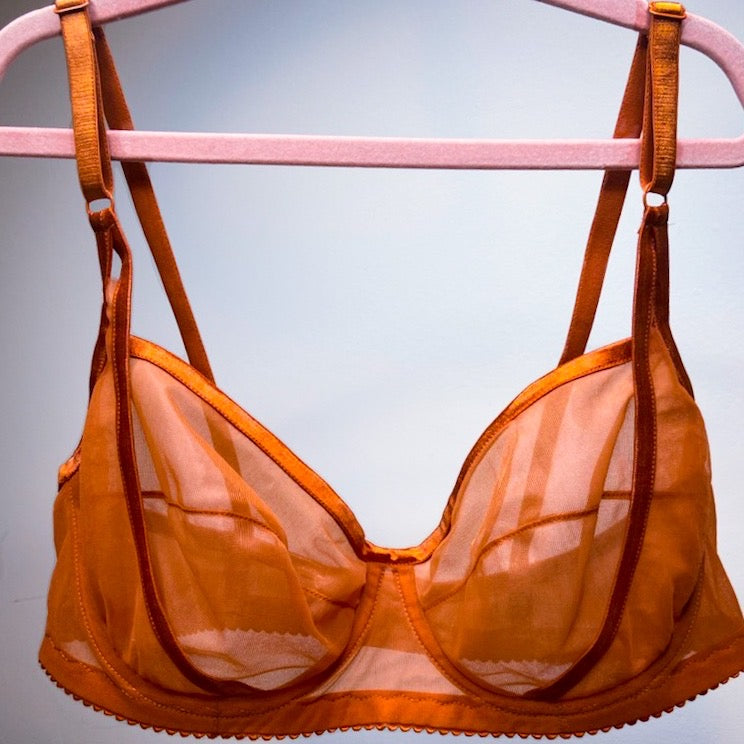 Easy Alterations to Customize Bra Cup Fit - Orange Lingerie